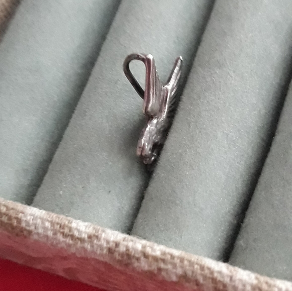 925 SILVER VINTAGE EAGLE CHARM - Picture 7 of 11